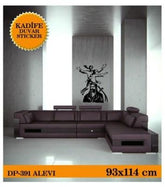 Velours wall sticker Ergenekon 93x114cm